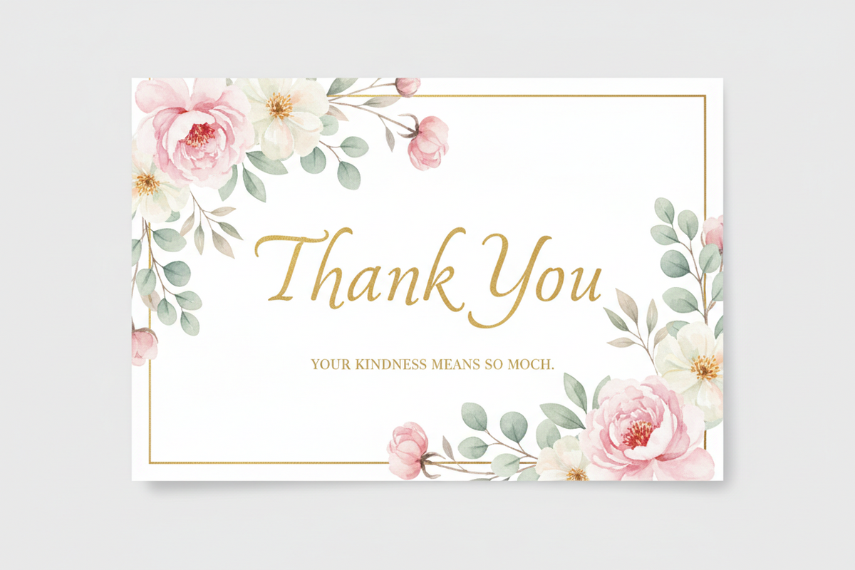 THANK YOU CARDS