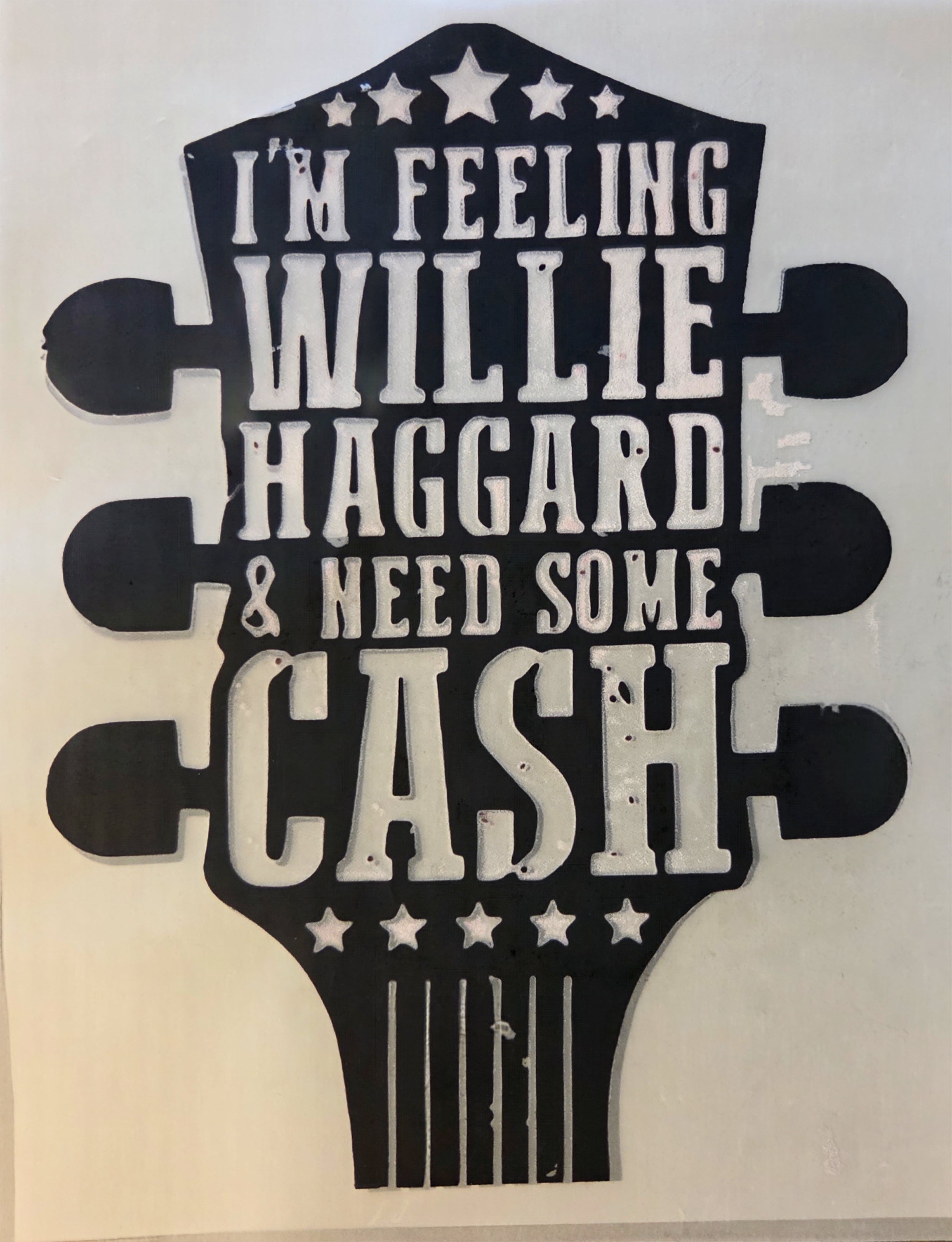 I'M FEELING WILLIE HAGGARD & NEED SOME CASH