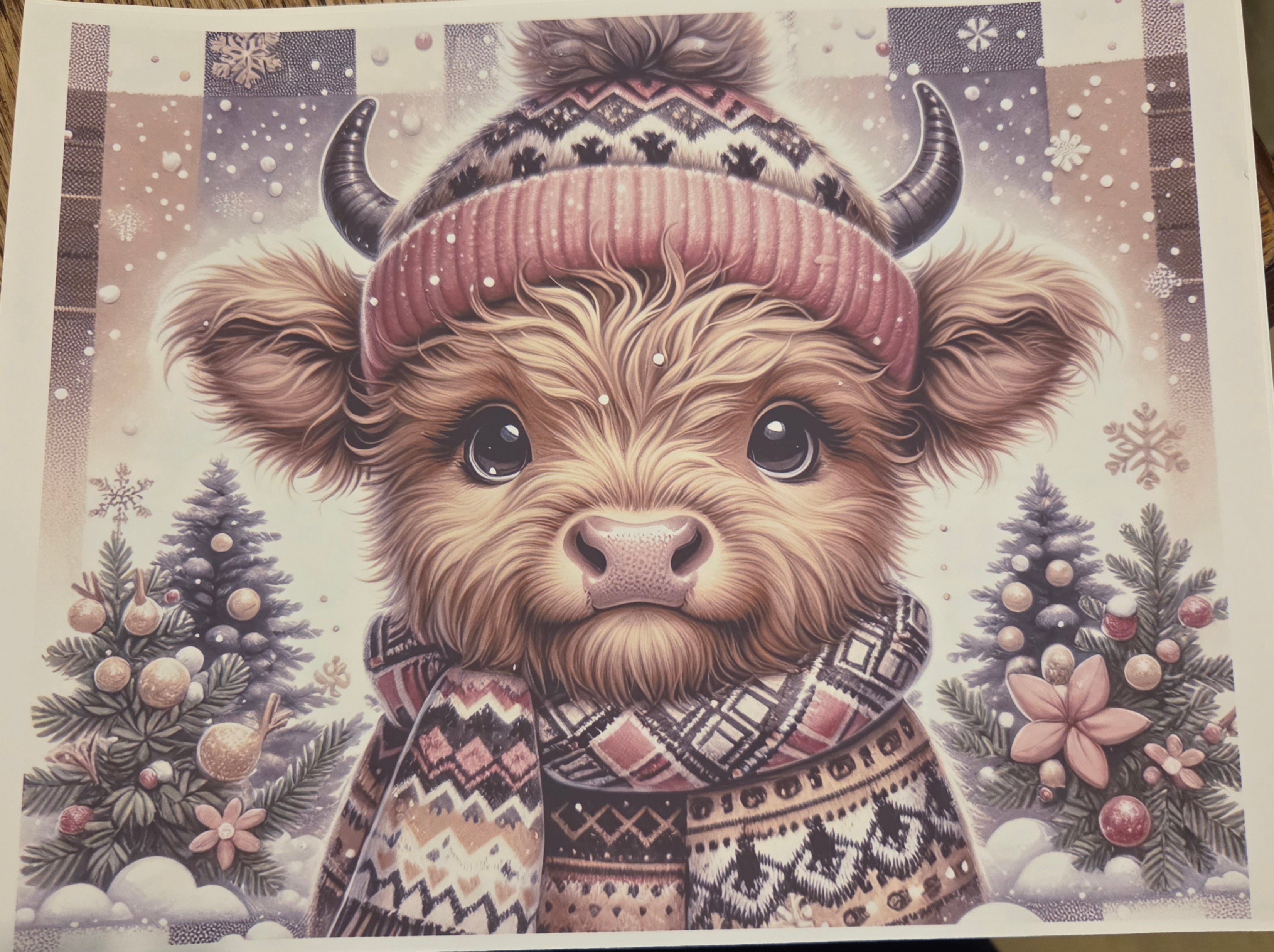 SNOW COW TUMBLER