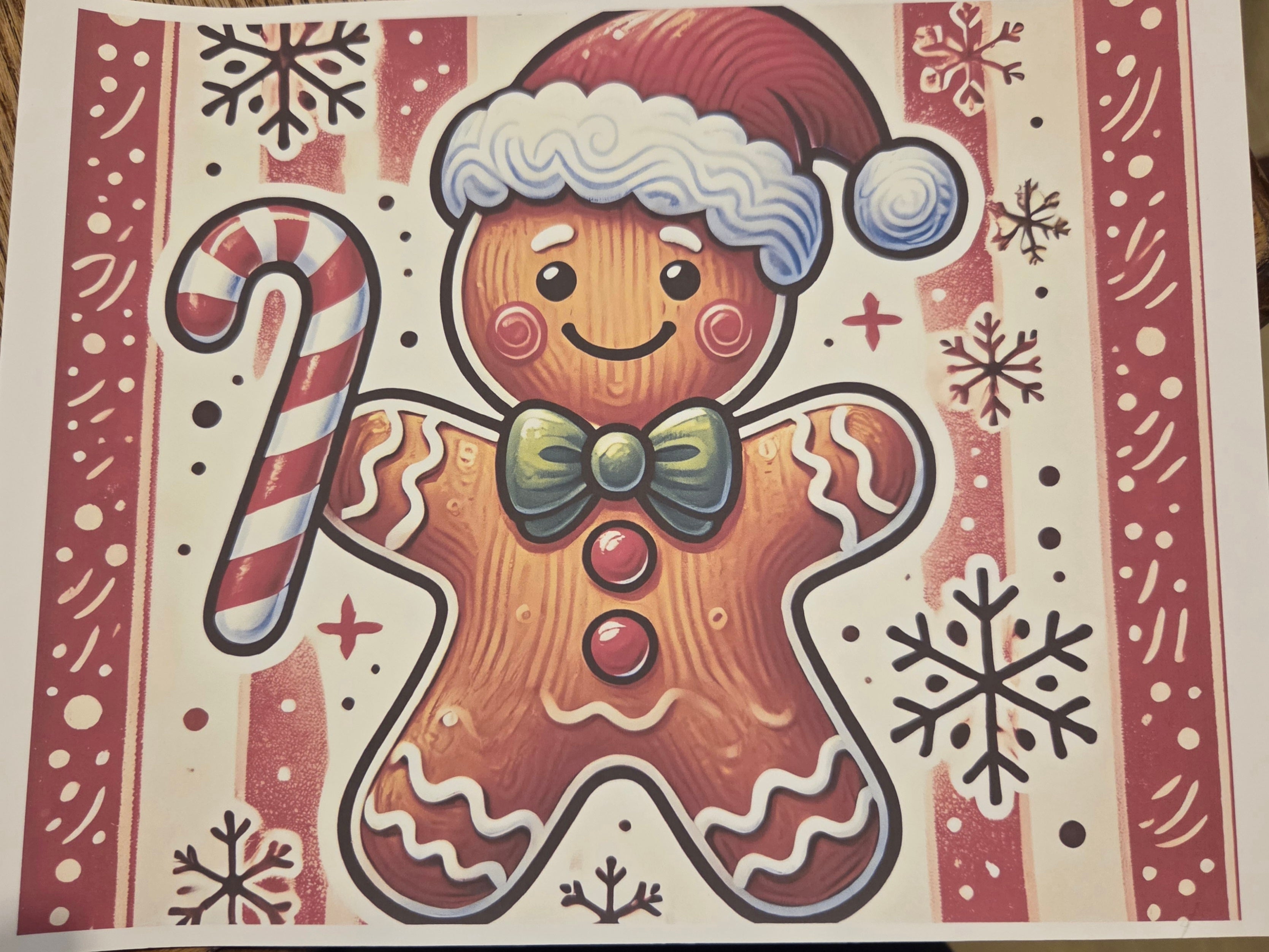 GINGERBREAD MAN TUMBLER