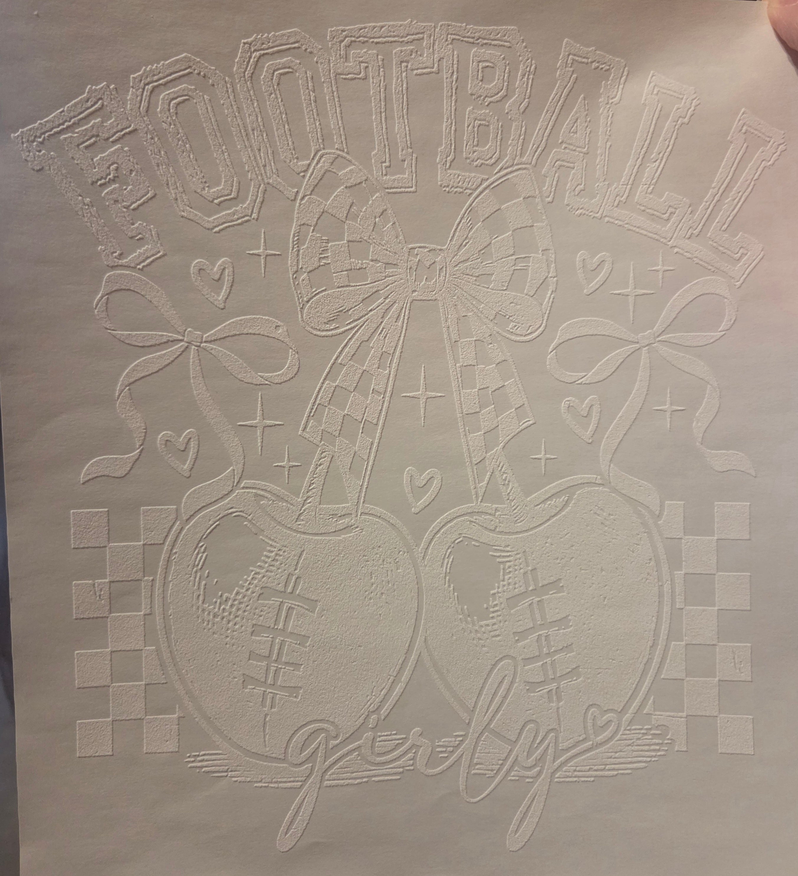 FOOTBALL GIRLY