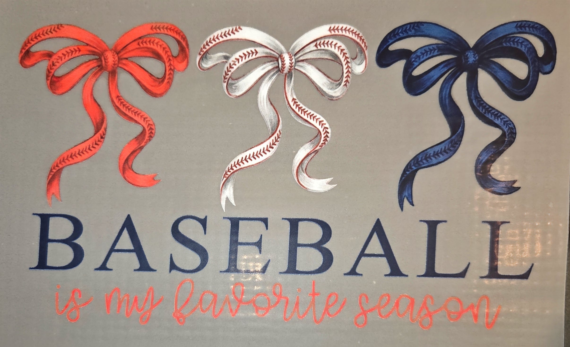 BASEBALL IS MY FAVORITE SEASON
