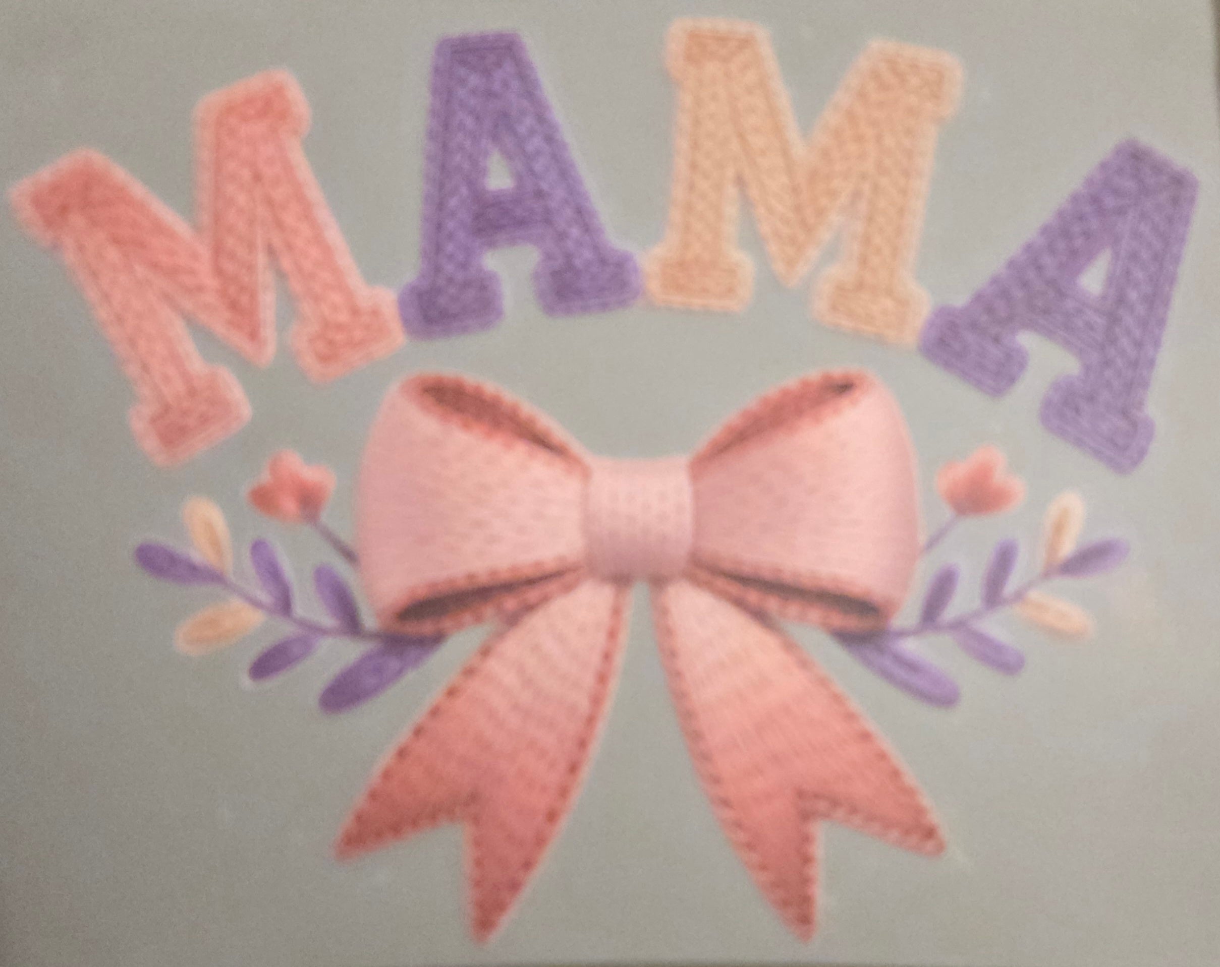MAMA WITH BOW