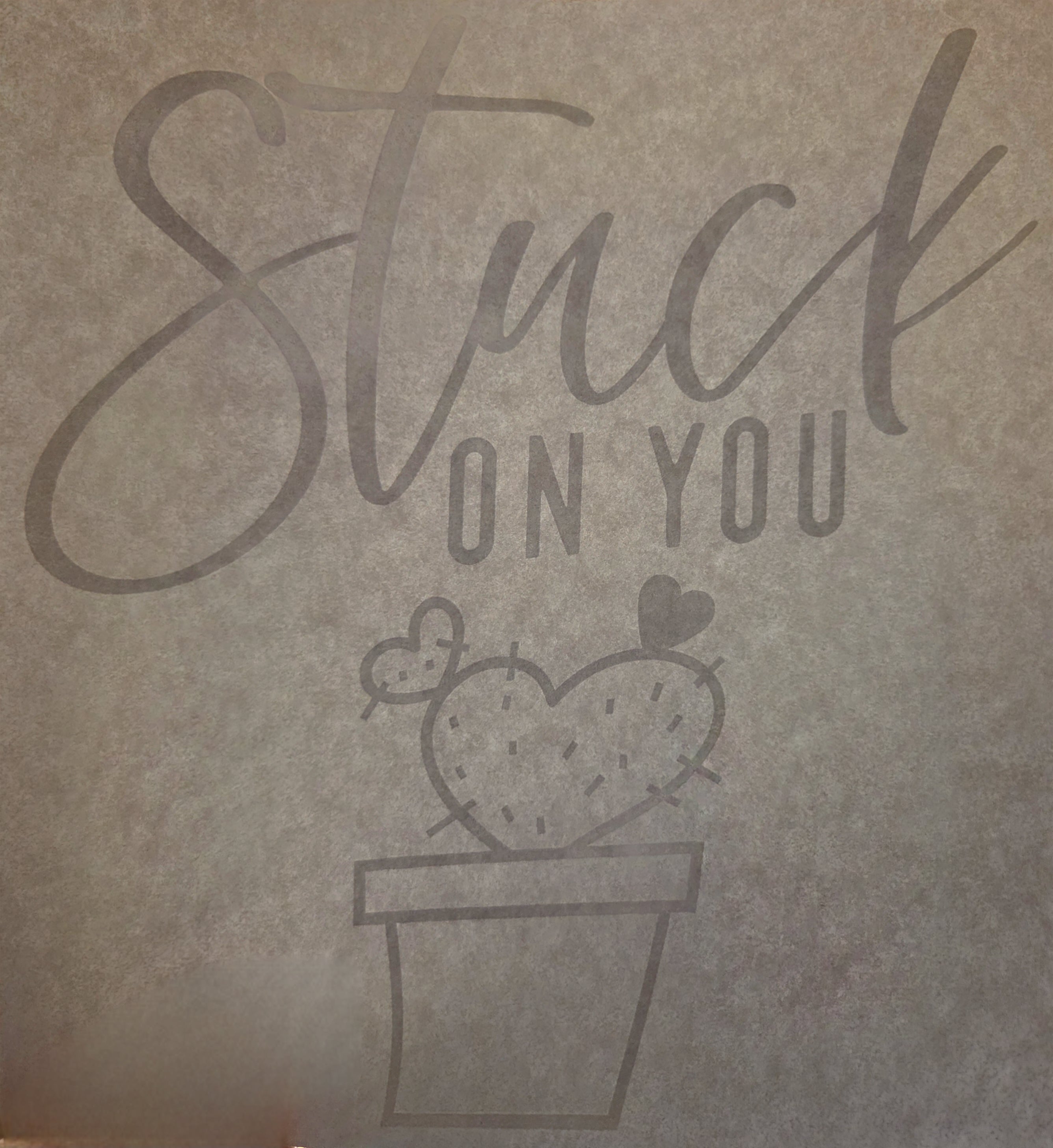 STUCK ON YOU