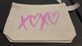XOXO ZIPPER POUCH
