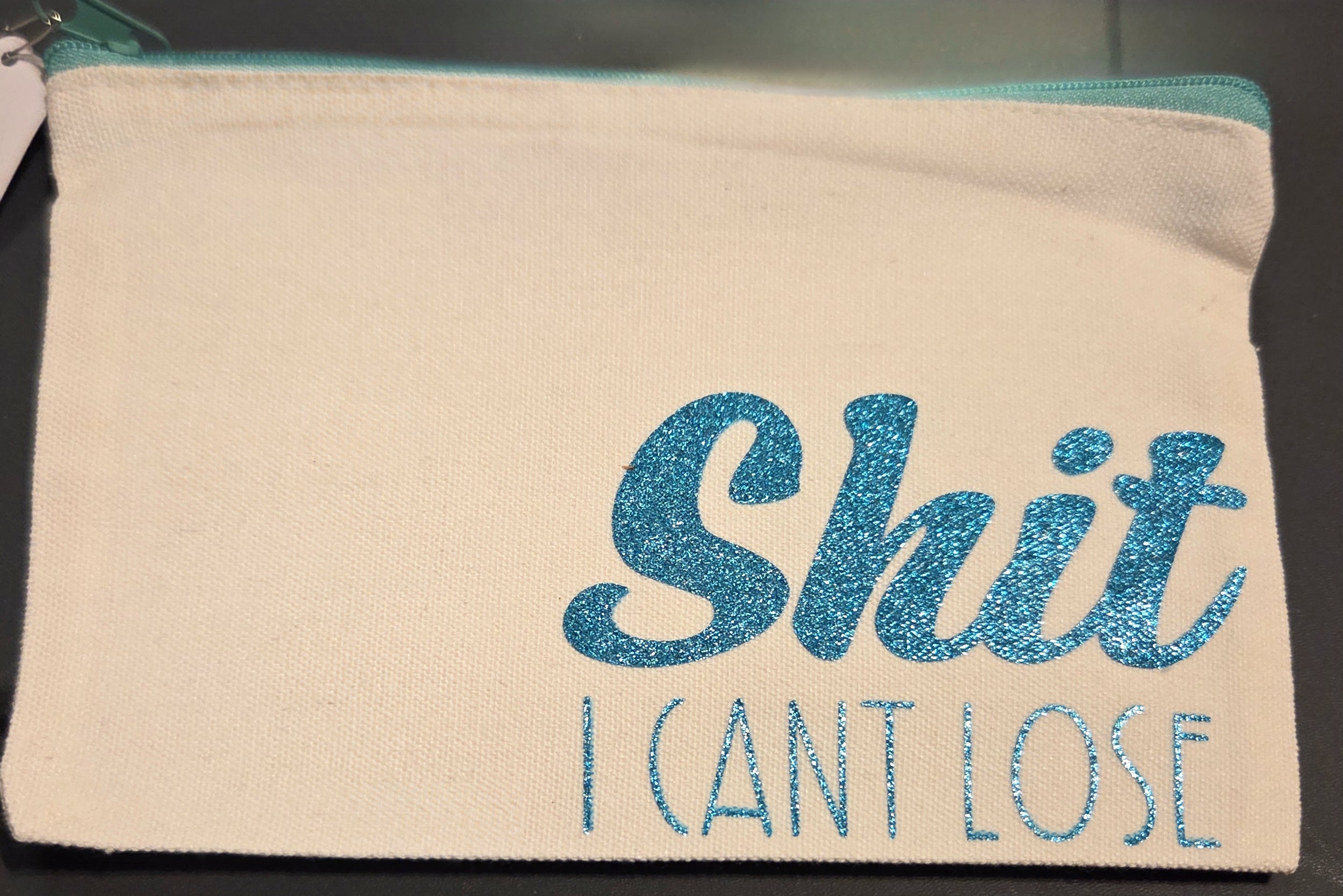 SHIT I CANT LOSE ZIPPER POUCH
