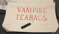 VAMPIRE TEABAGS ZIPPER POUCH