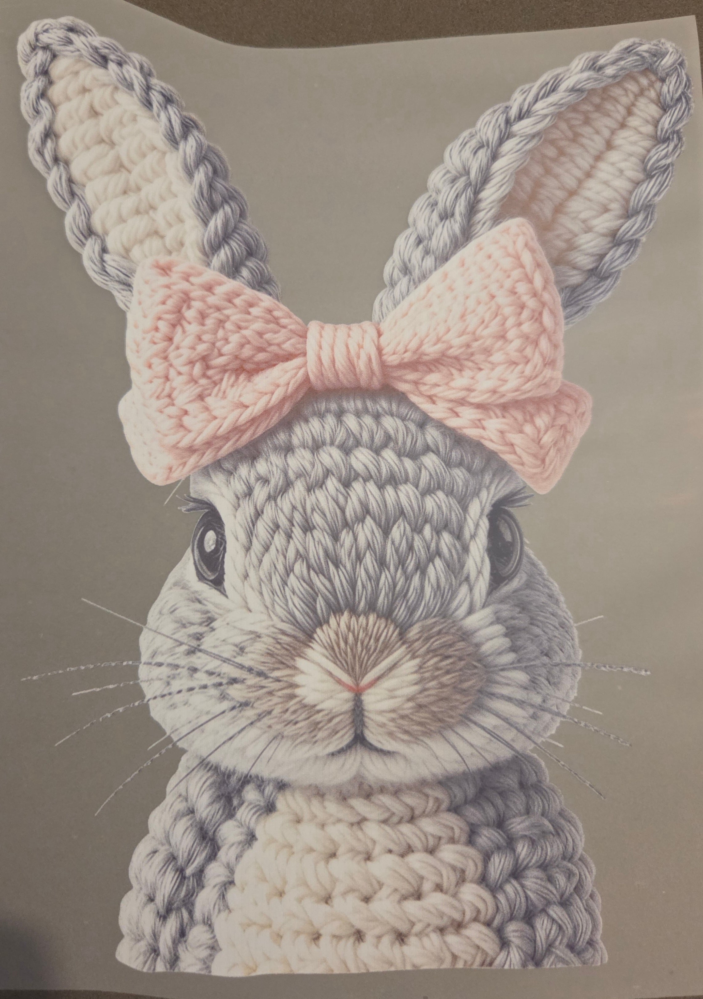BUNNIE WITH PINK BOW