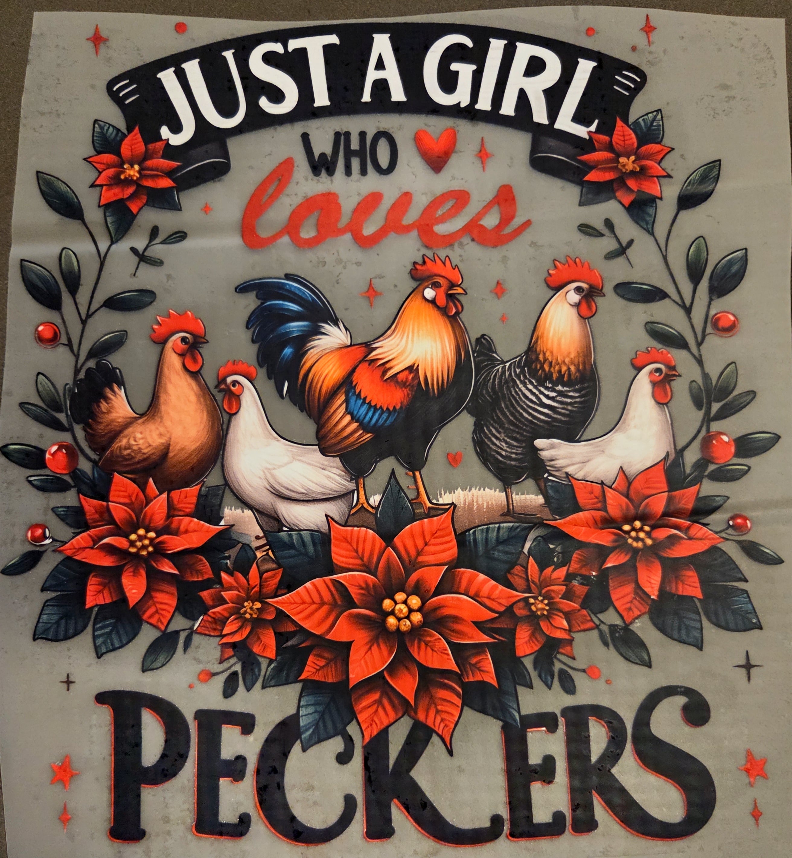 JUST A GIRL WHO LOVES PECKERS
