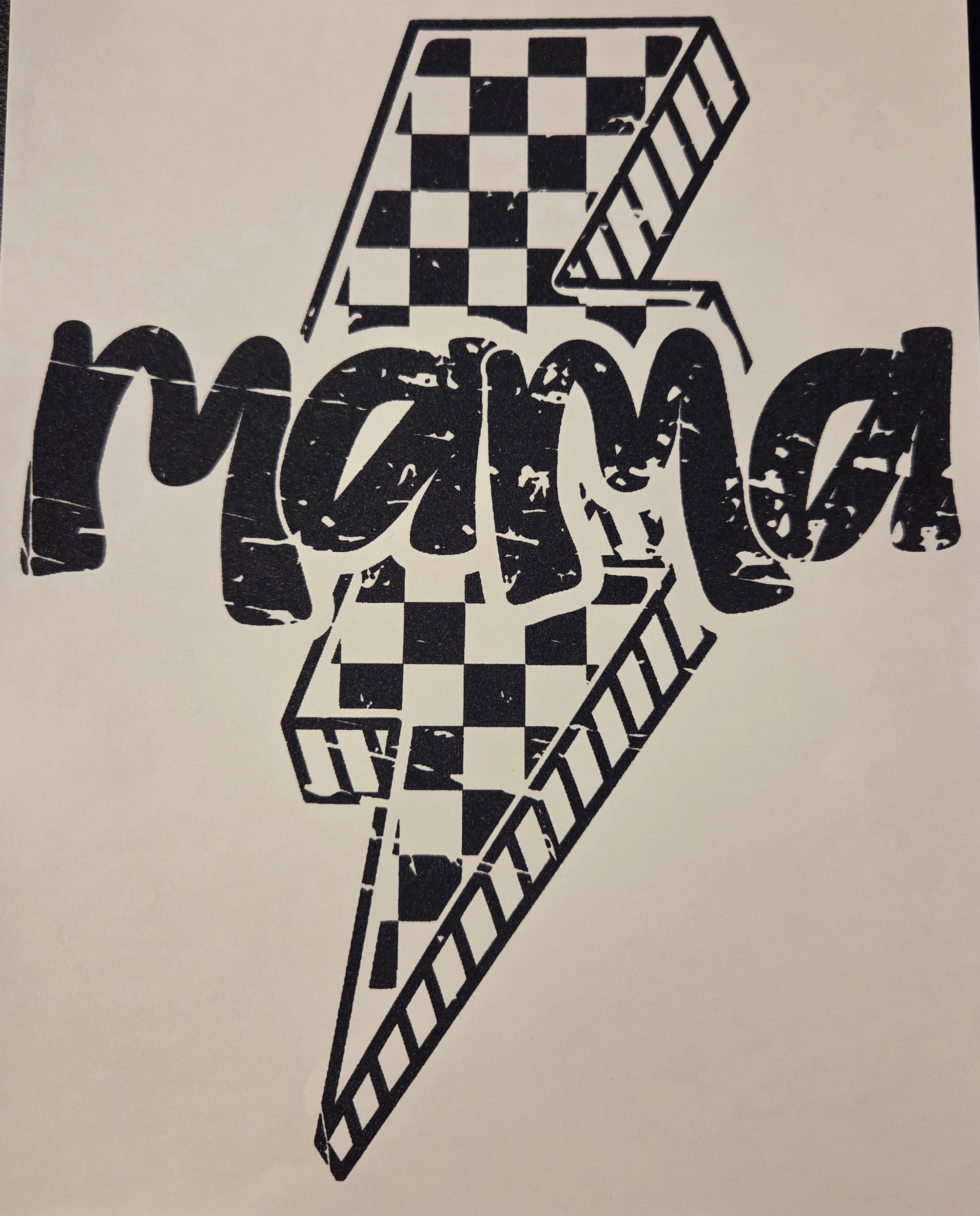 CHECKERED MAMA