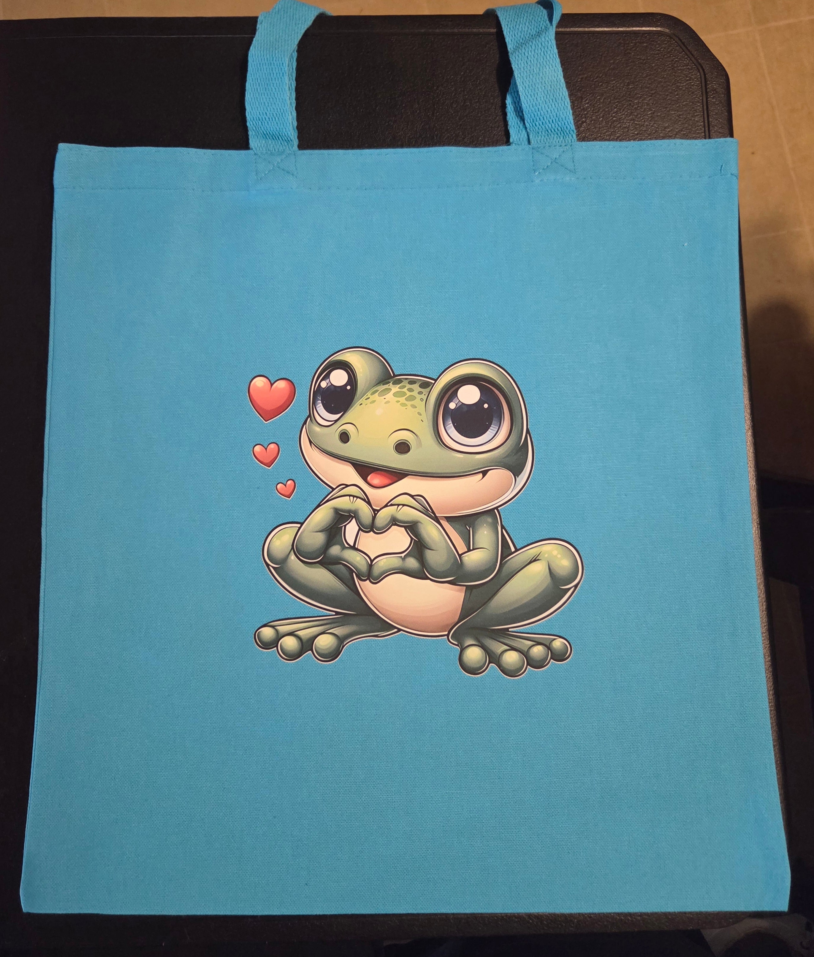 FROG (TURQUOISE BAG)