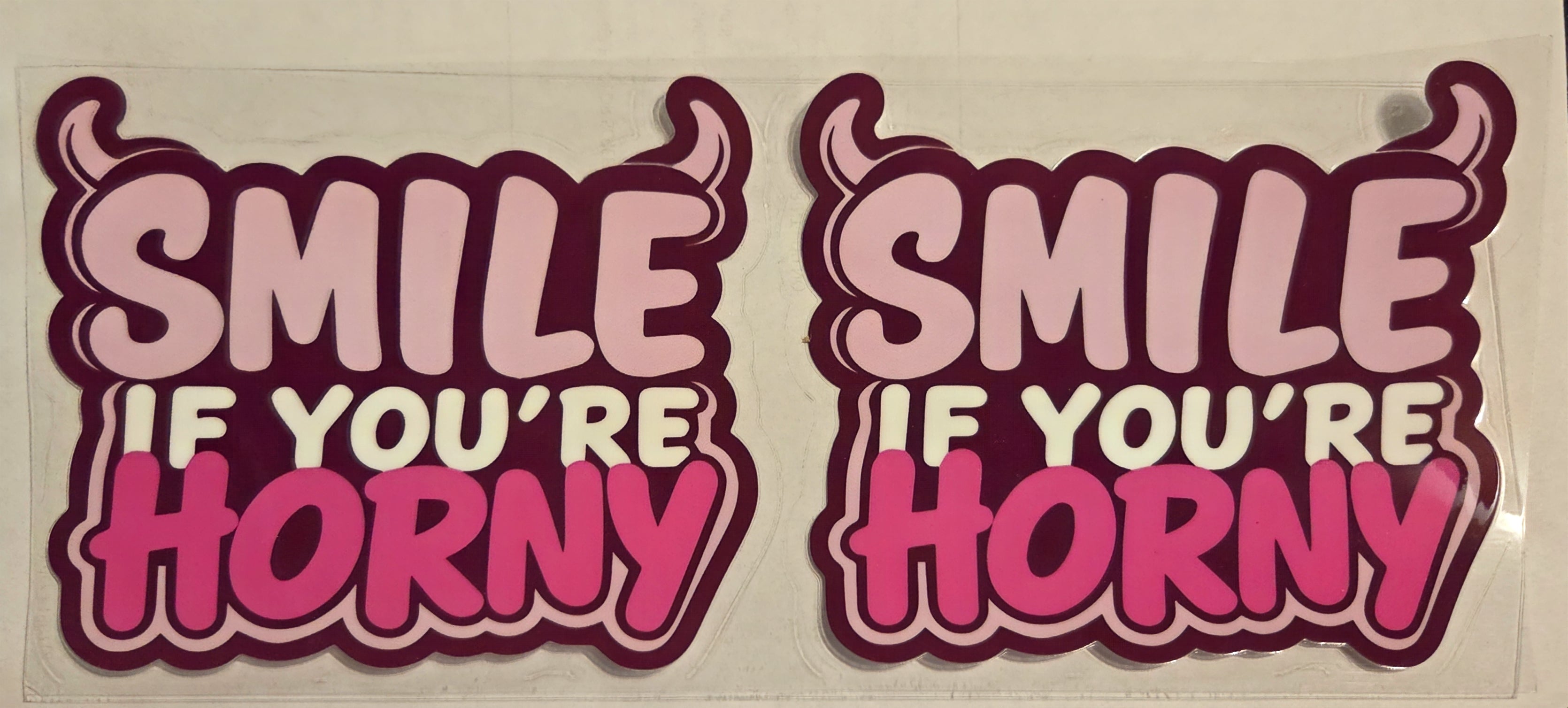 SMILE IF YOU'RE HORNY