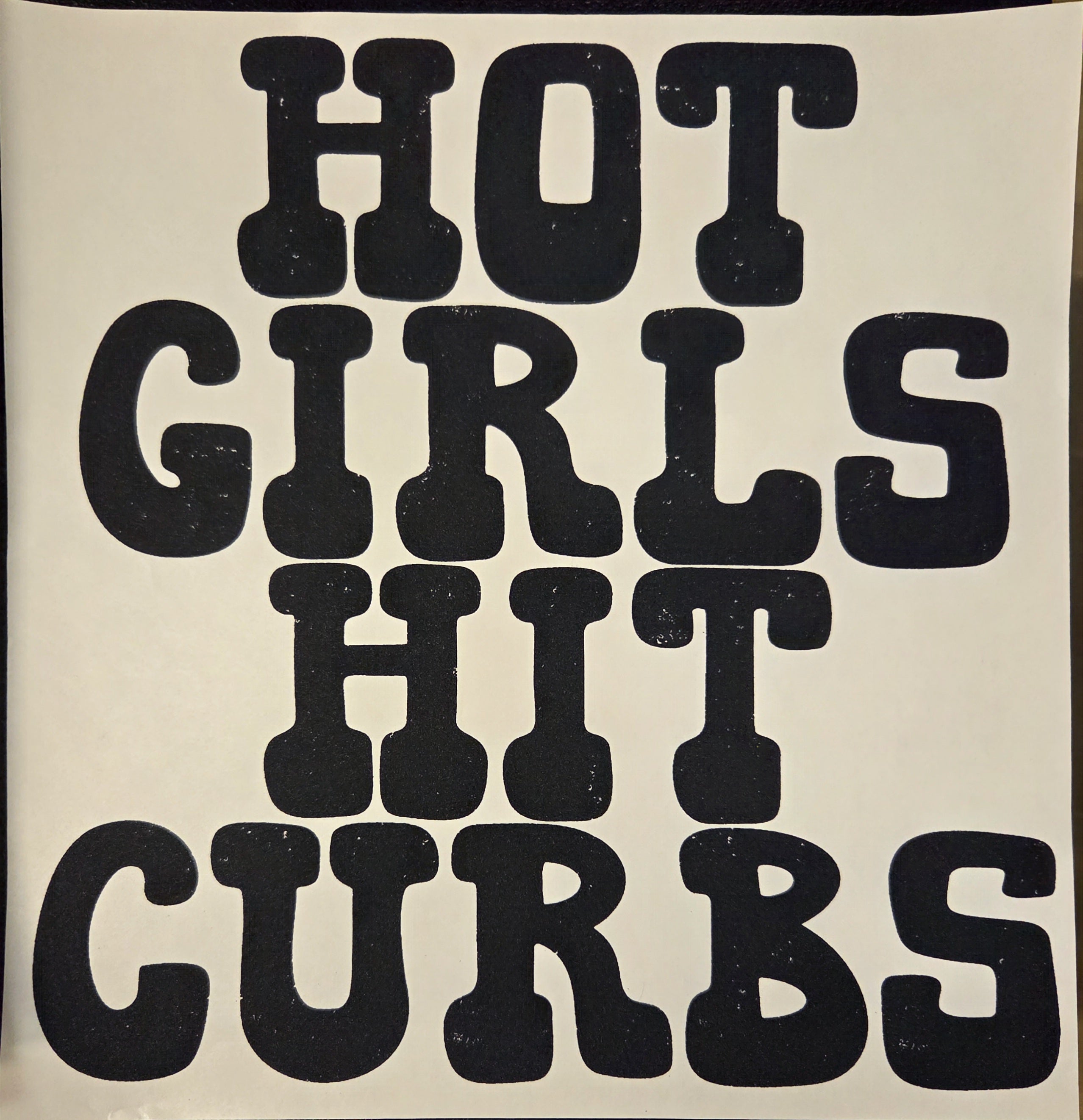 HOT GIRLS HIT CURBS