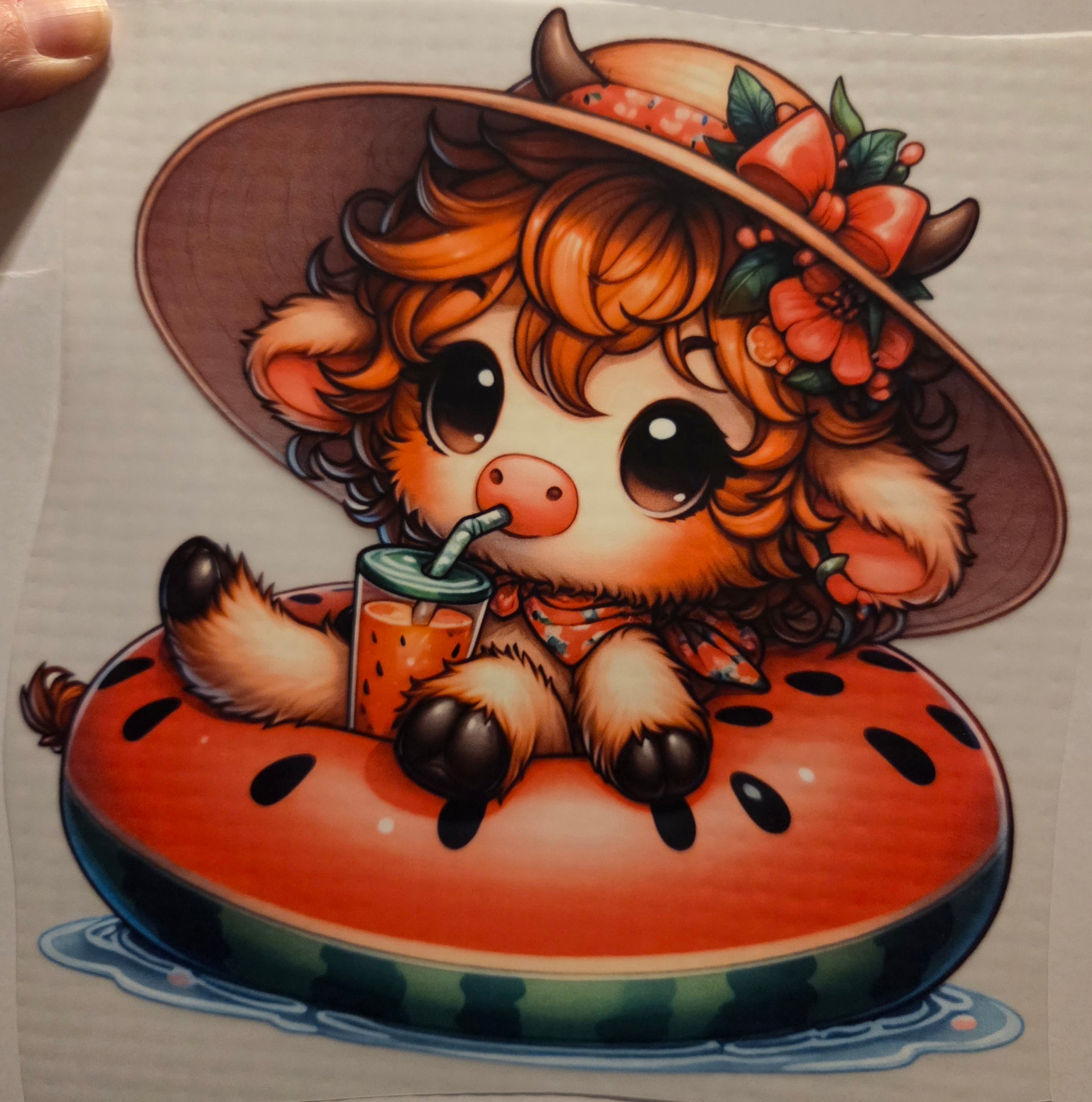 COW ON TUBE (CHILD)