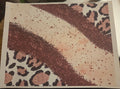 CHEETAH GLITTER STRIPE