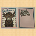 BIRTHDAY HIGHLAND COW