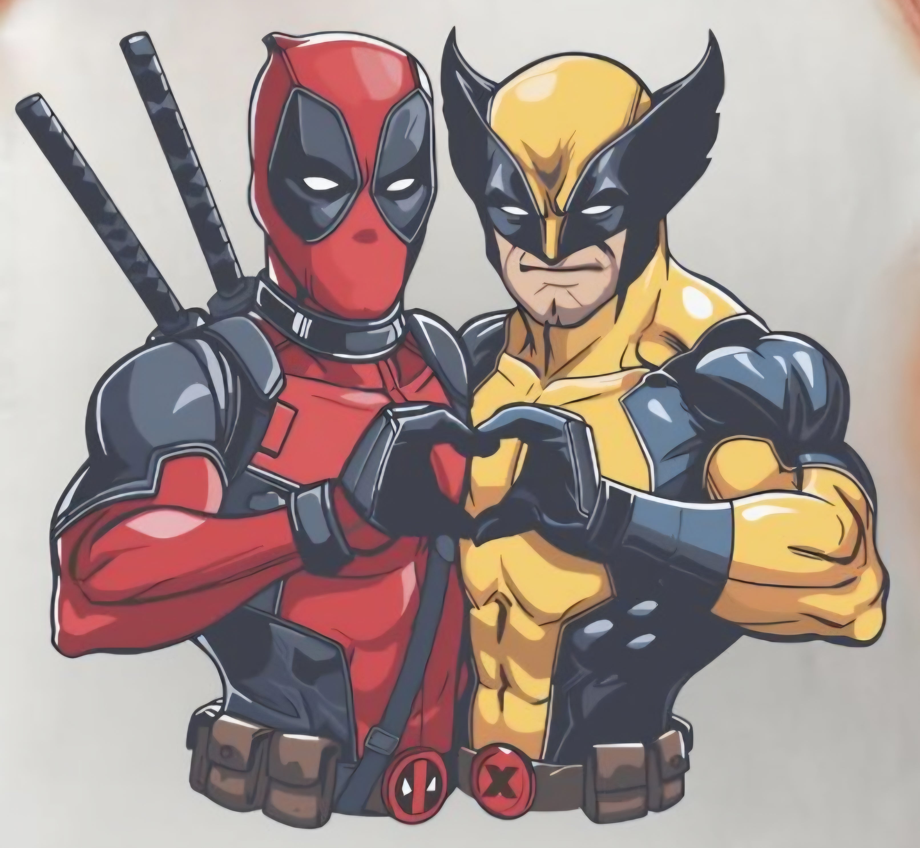 DEADPOOL HAND HEART