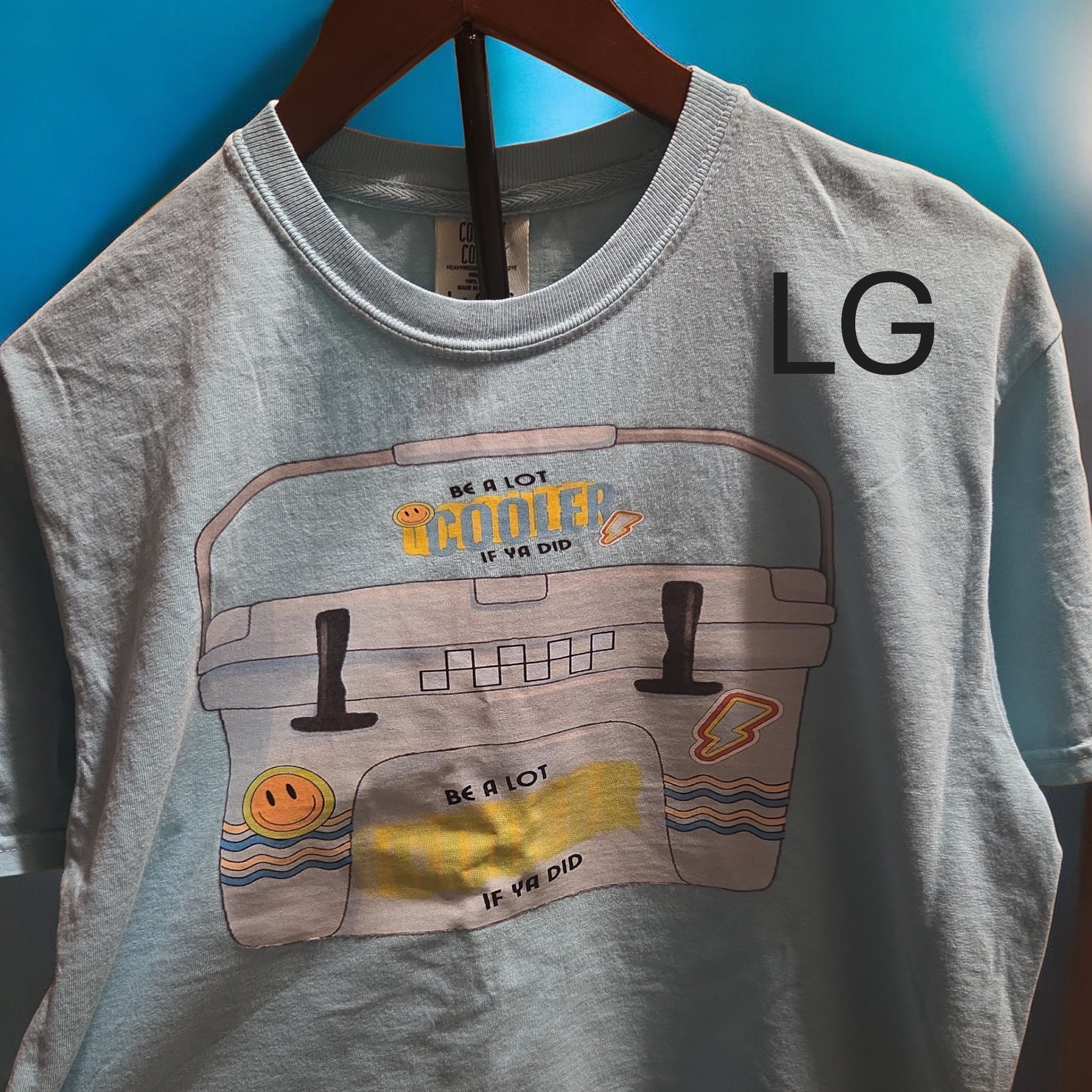 BE A LOT COOLER IF YA DID (COMFORT COLORS BOXY T-SHIRT)