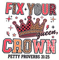 FIX YOUR CROWN QUEEN
