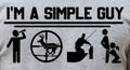 I'M A SIMPLE GUY