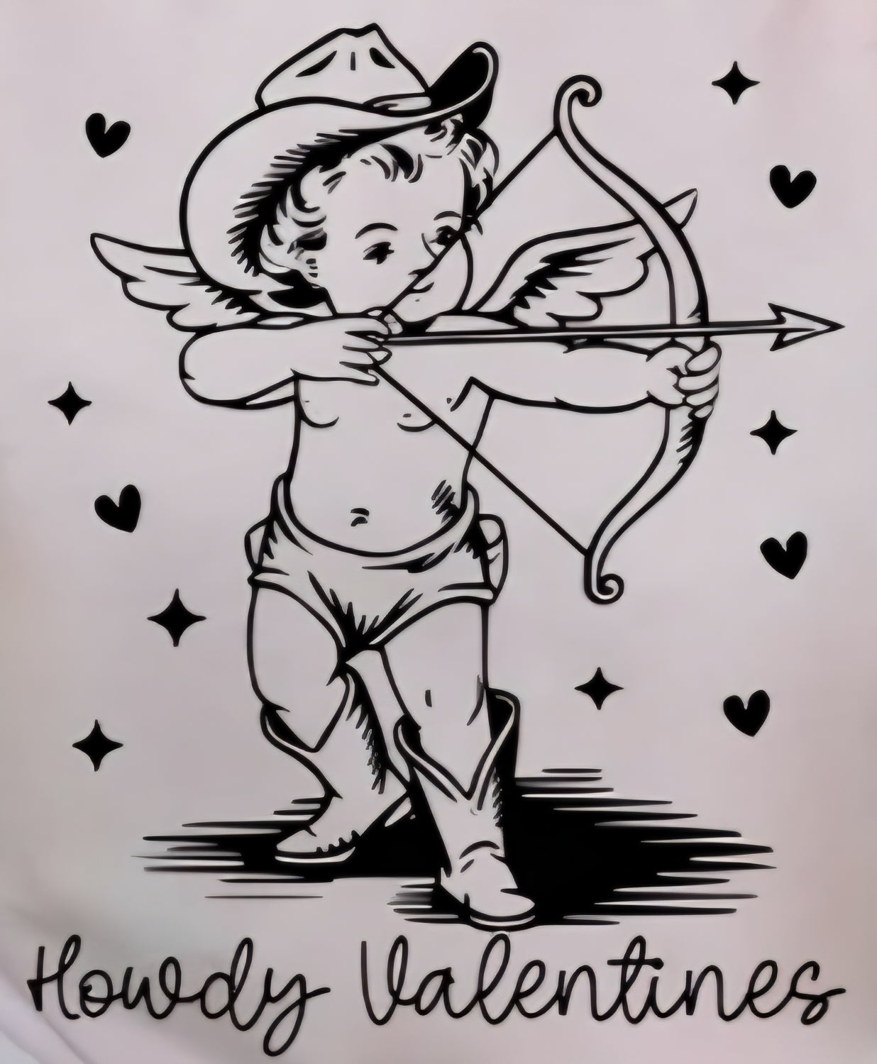 HOWDY VALENTINE CUPID