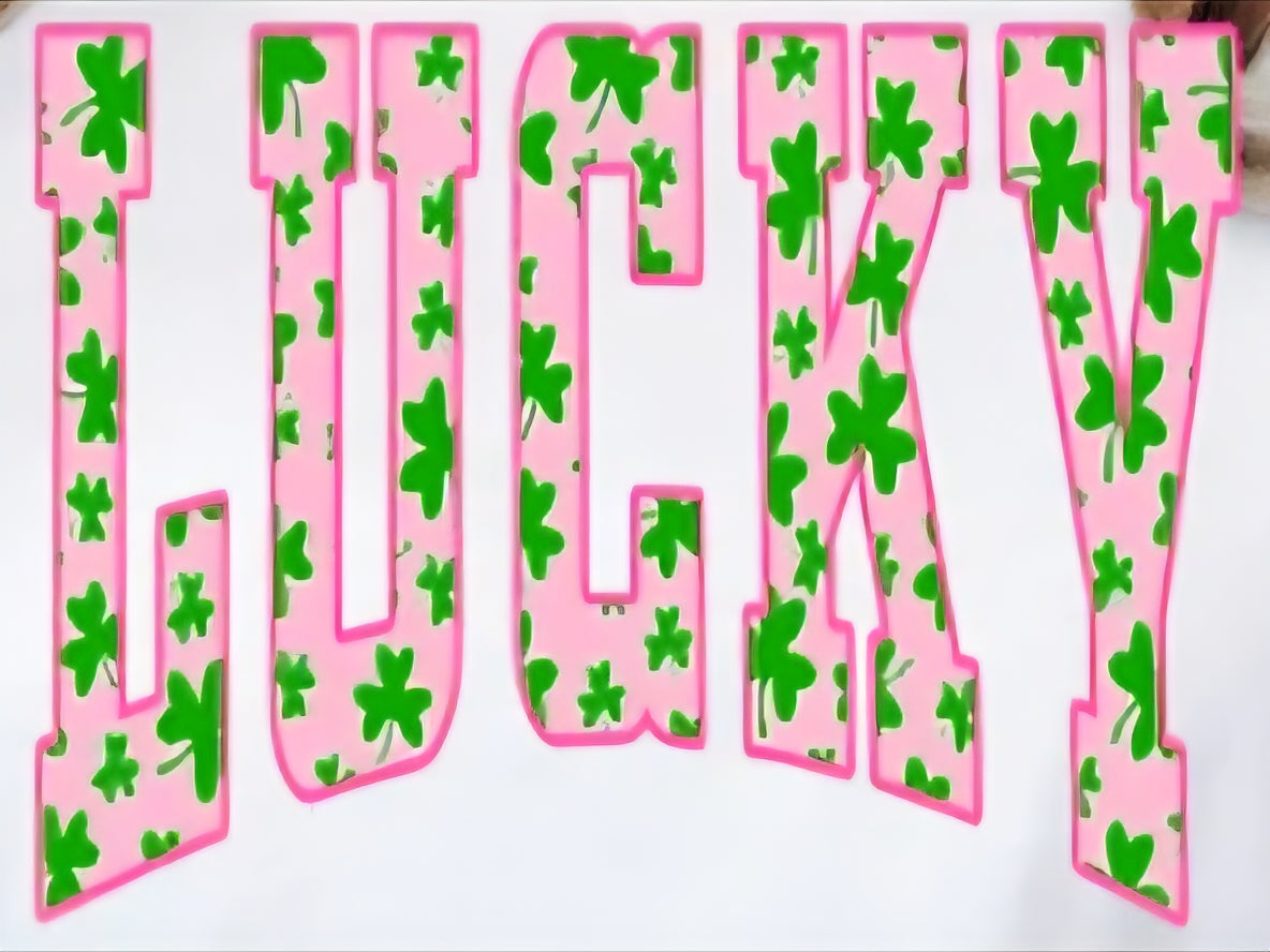 LUCKY WITH CLOVERS