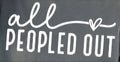 ALL PEOPLED OUT