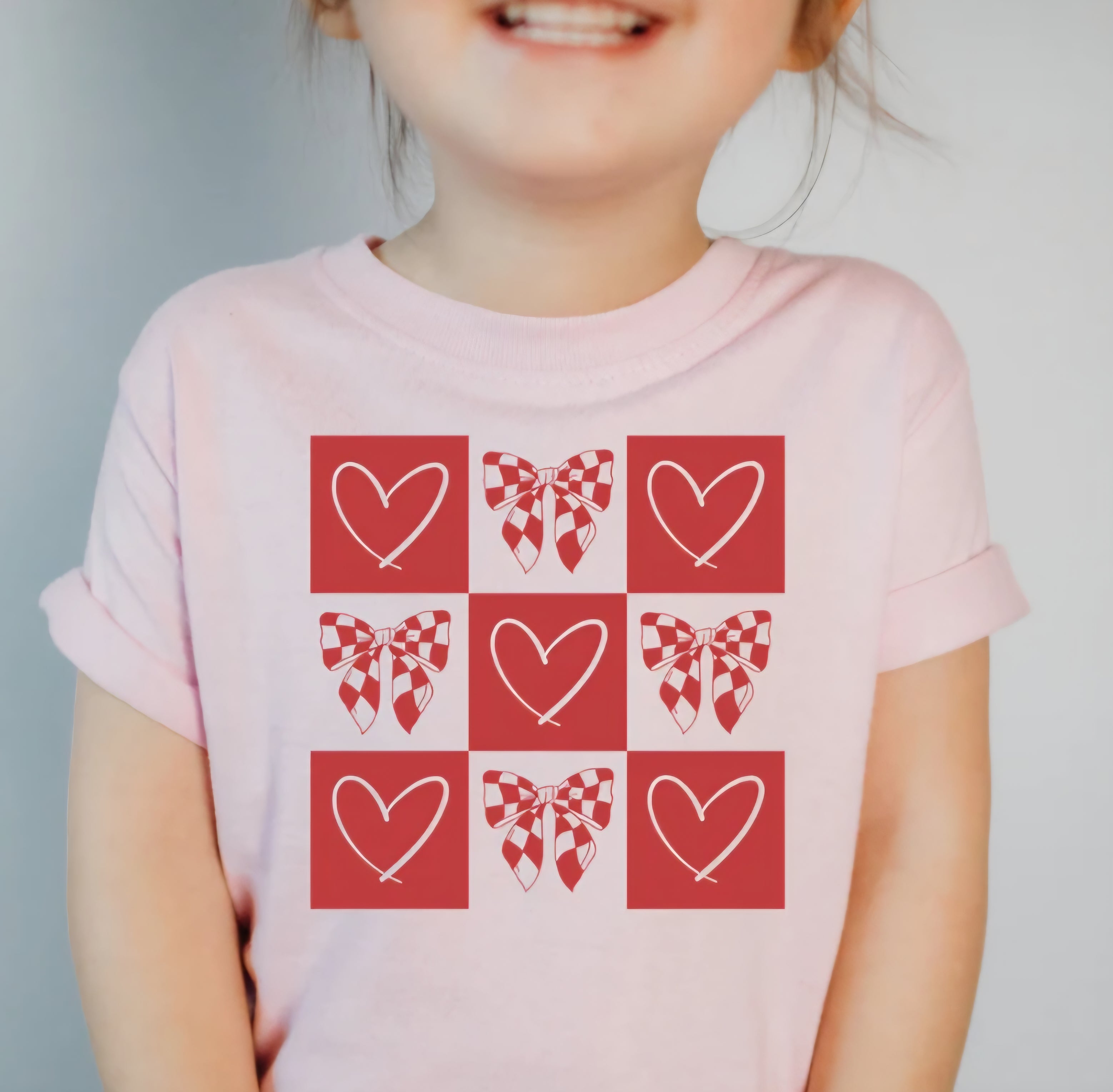 HEART AND BOWS - CHILD