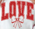LOVE BOW DISTRESSED