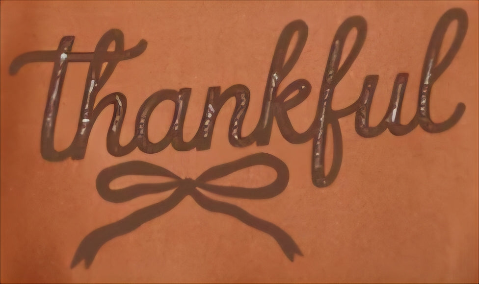THANKFUL BOW