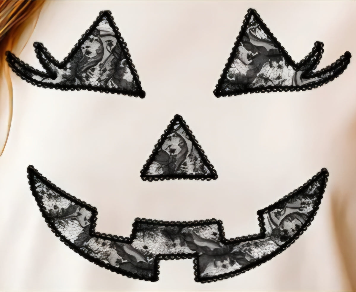 PUMPKIN FACE LACE