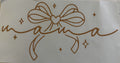 MAMA WITH BOW