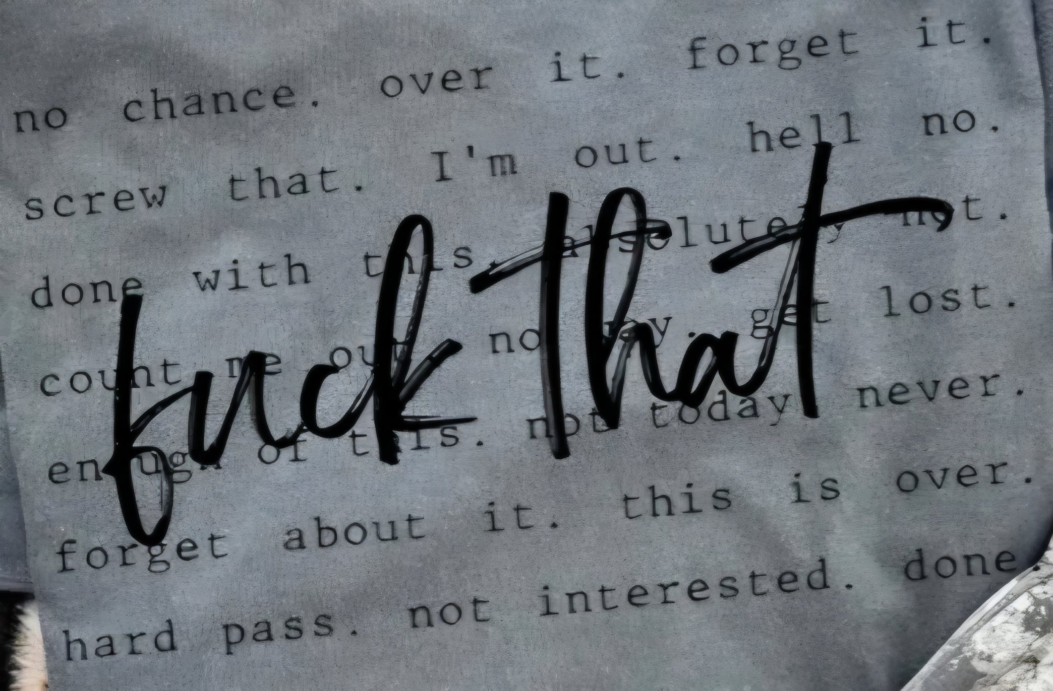 FUCK THAT SCRIPT