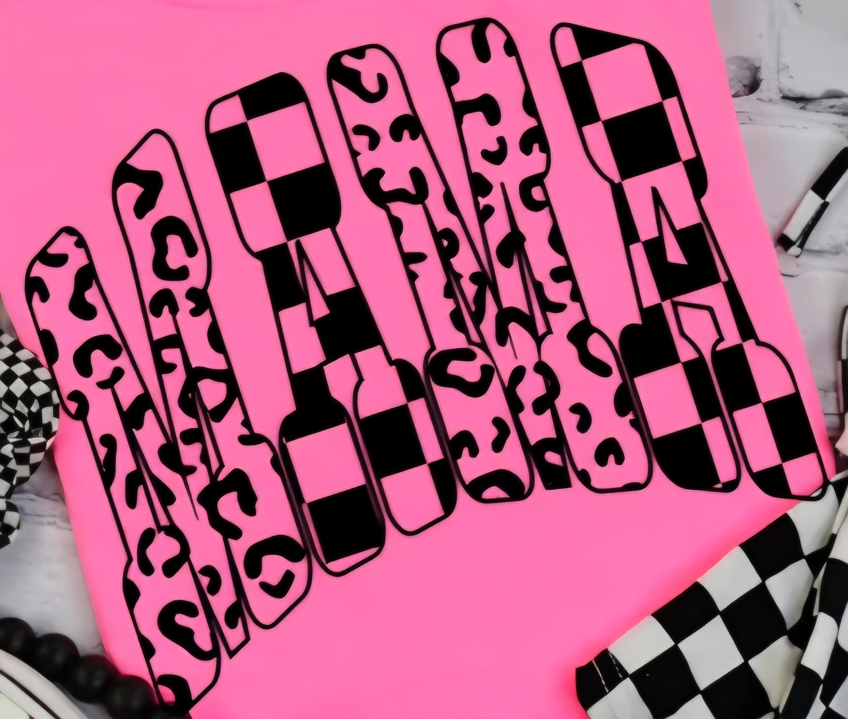 MAMA CHEETA/CHECKERED