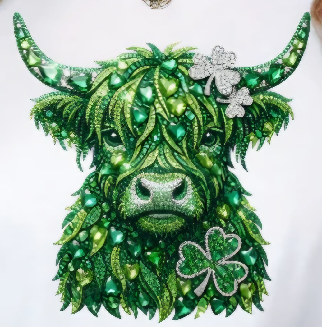 COW WITH GEMS