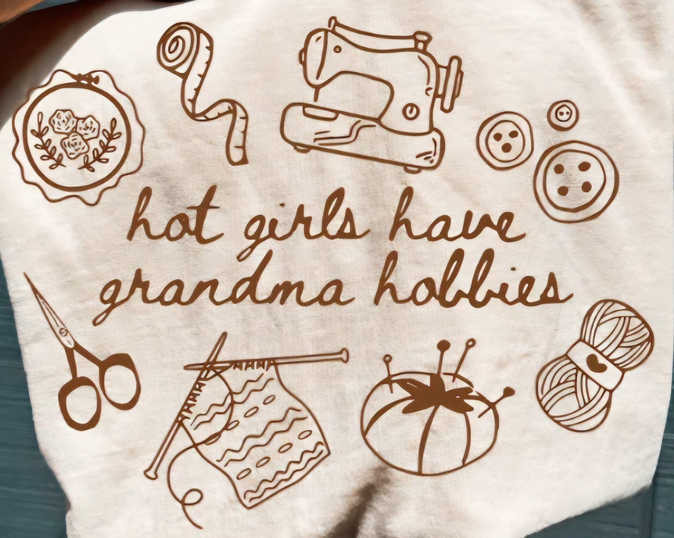 HOT GIRLS HAVE GRANDMA HOBBIES
