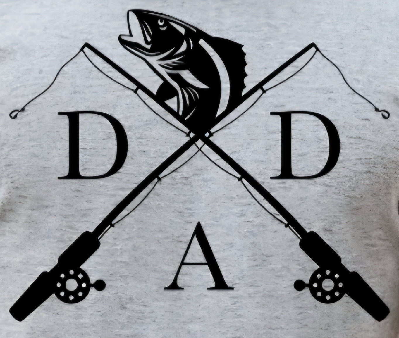 DAD WITH FISHING POLES