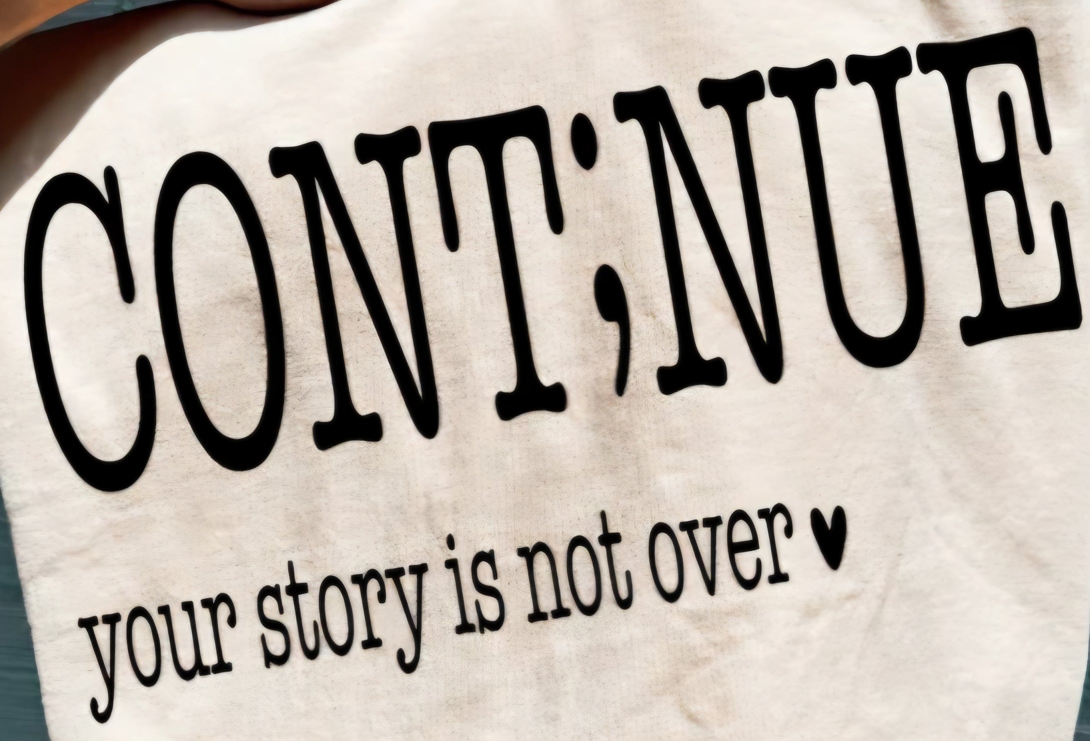 CONT;NUE YOUR STORY IS NOT OVER