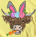 EASTER HIGHLAND COW