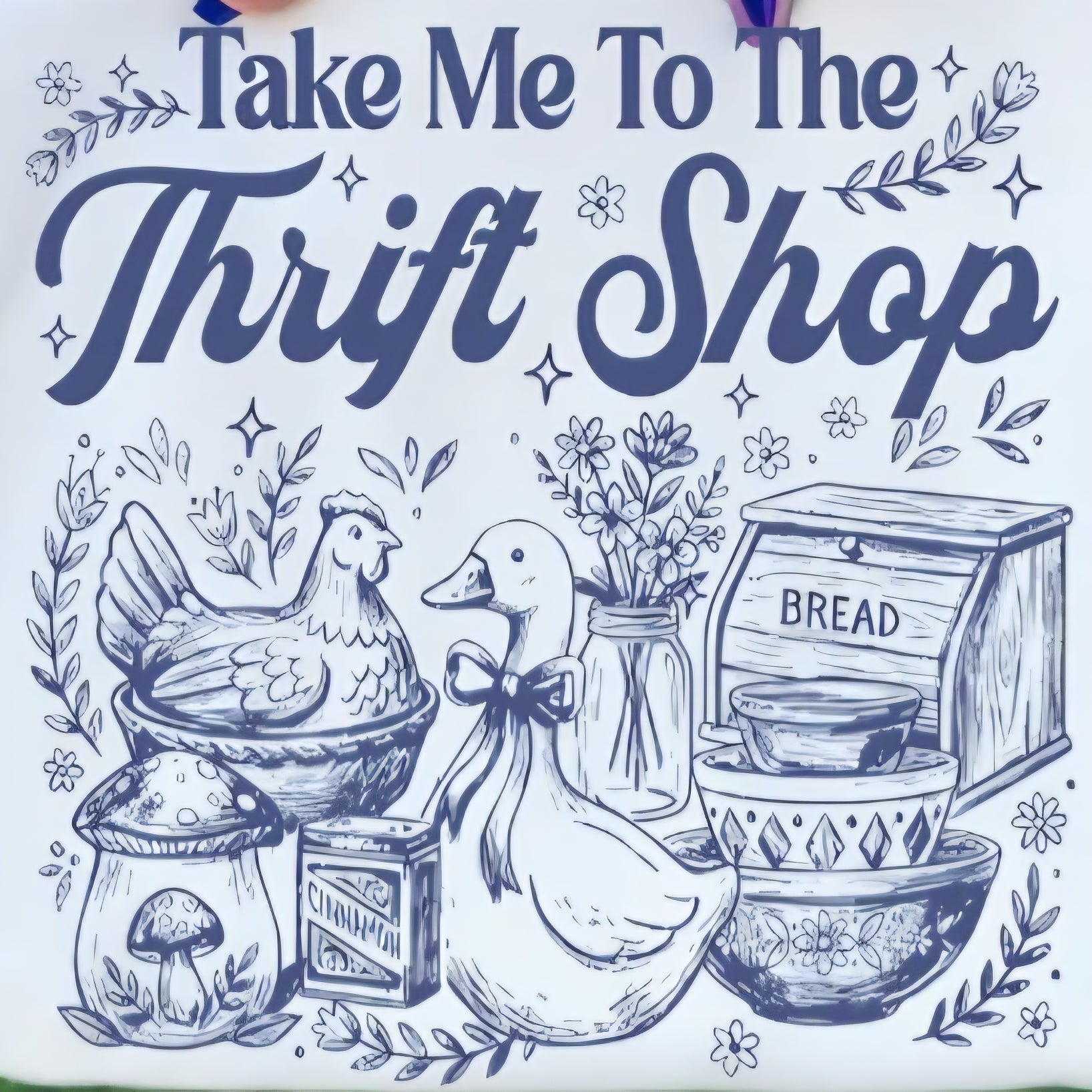 TAKE ME TO THE THRIFT SHOP