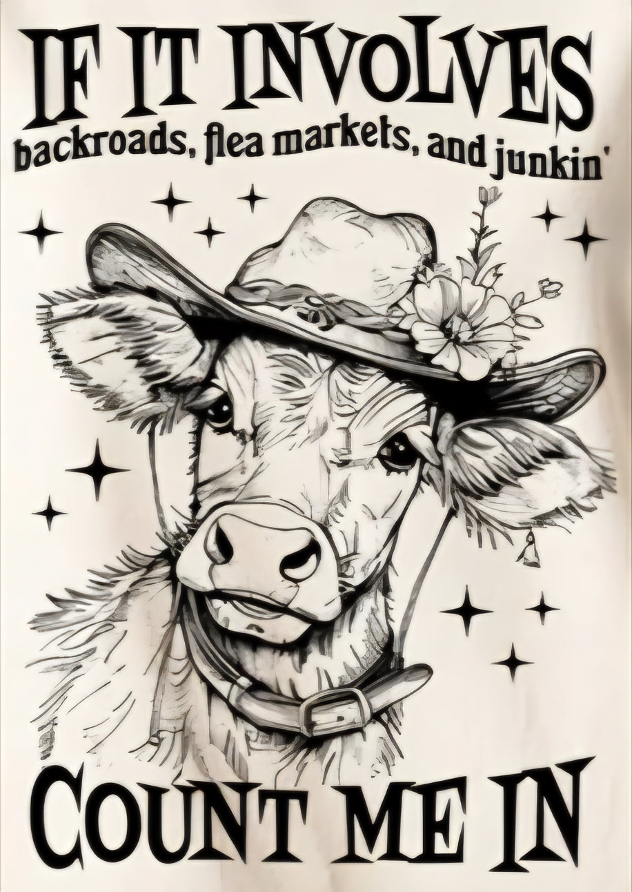 IF IT INVOLVES BACKROADS, FLEA MARKETS, AND JUNKIN' COUNT ME IN