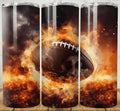 FLAMING FOOTBALL