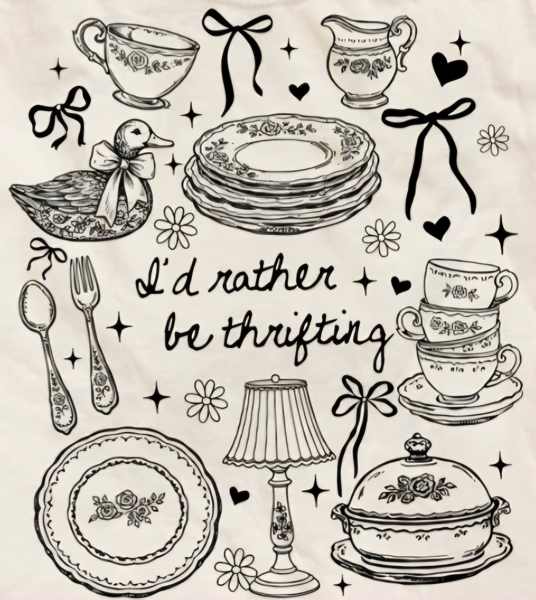 I'D RATHER BE THRIFTING