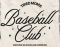 TIRED MOMS BASEBALL CLUB SURVIVING ON SNACKS AND HOMERUNS