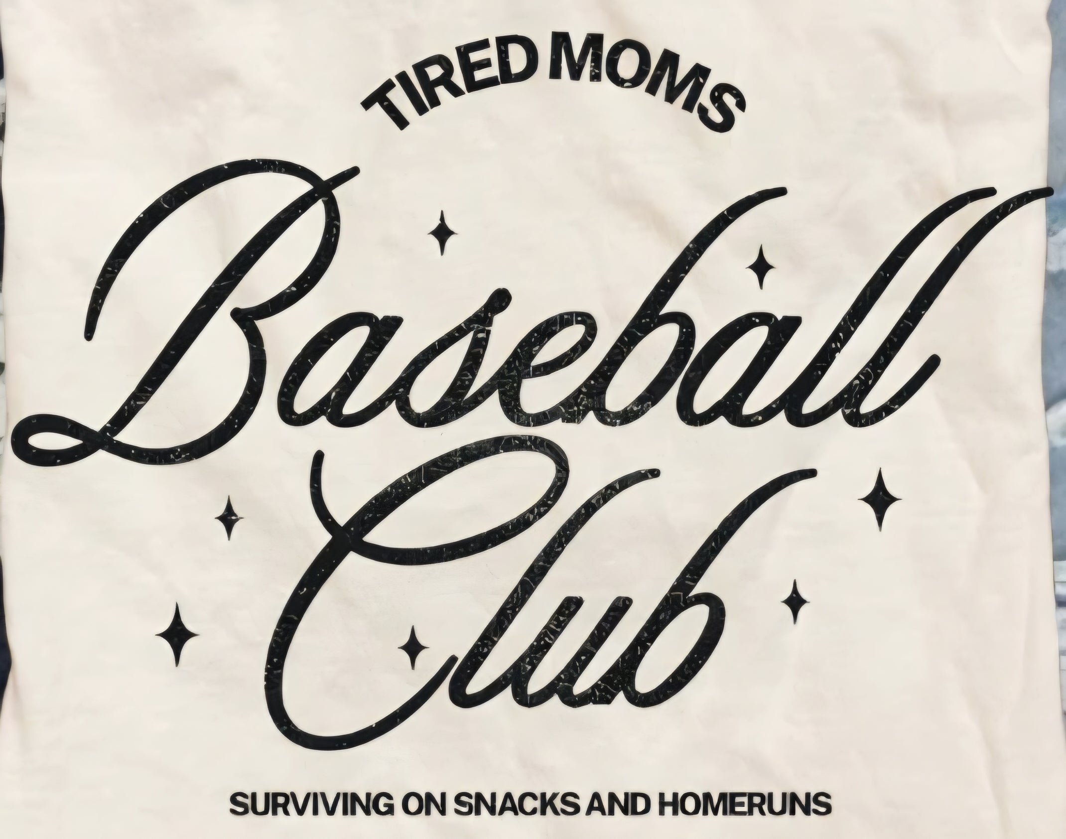 TIRED MOMS BASEBALL CLUB SURVIVING ON SNACKS AND HOMERUNS