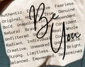 BE YOU SCRIPT