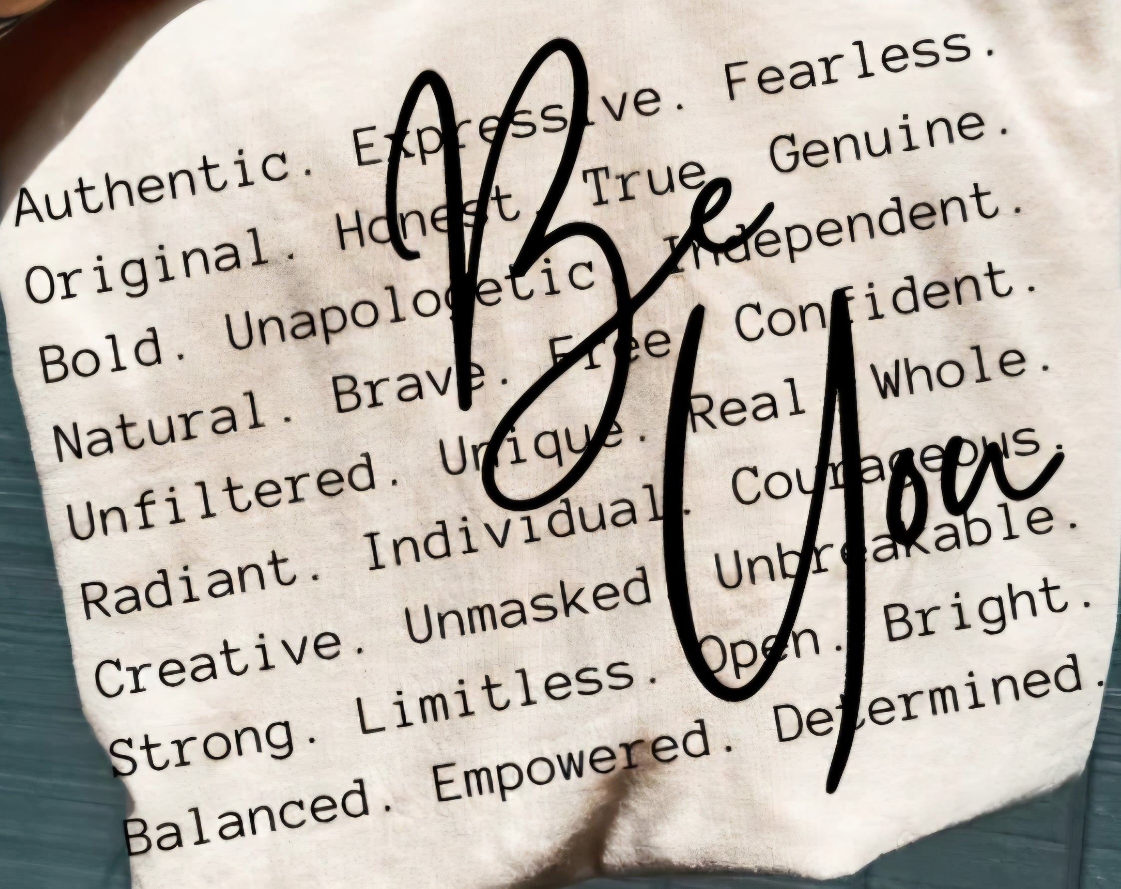 BE YOU SCRIPT
