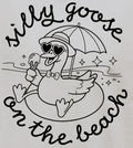 SILLY GOOSE ON THE BEACH