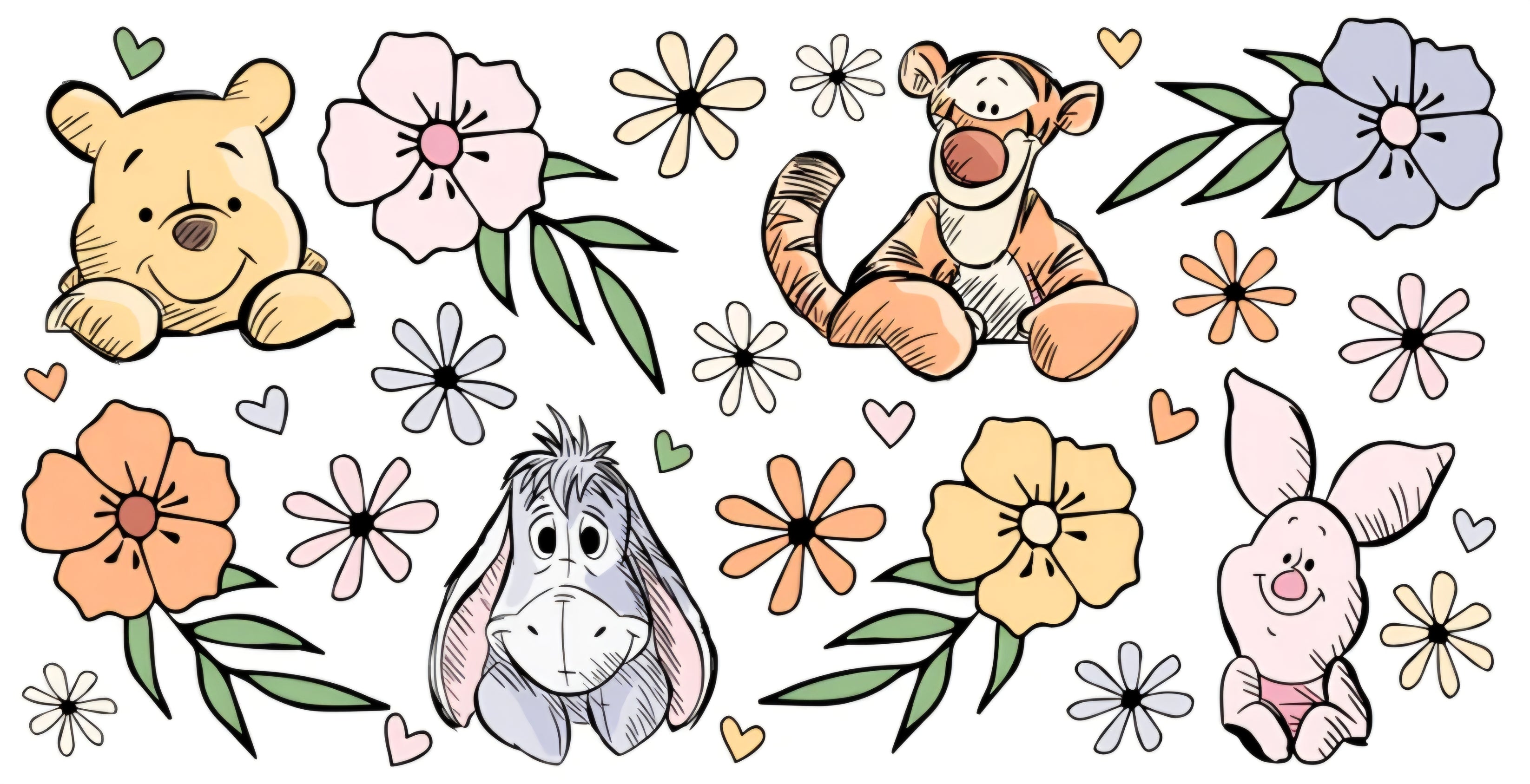 WINNIE THE POOH WITH FRIENDS