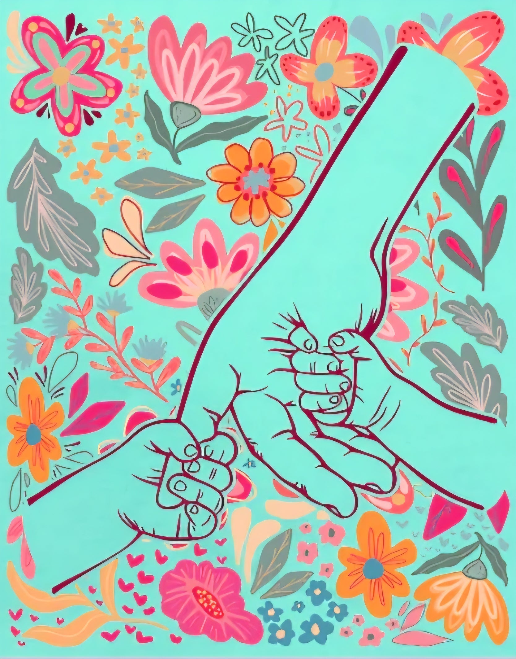 CHILD HANDS